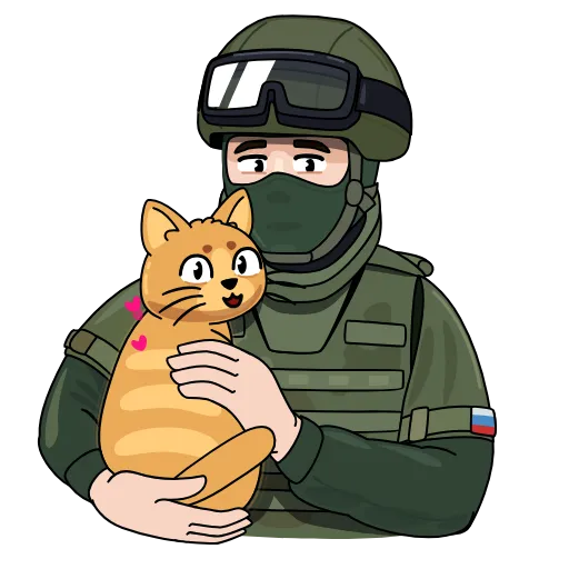 🥰 Стикер «Вежливые люди» для Telegram