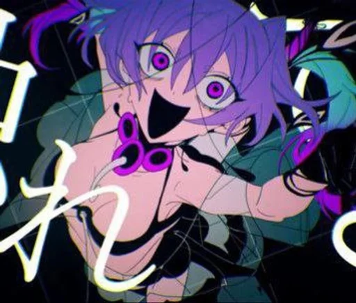 💜 Стикер «Abnormality Dancin Girl» для Telegram