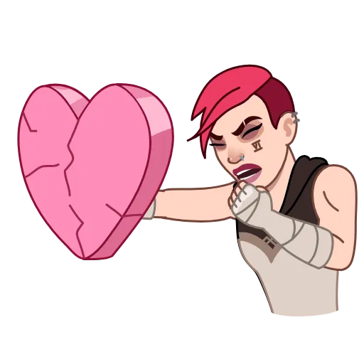 💔 Эмодзи «Vi & Caitlyn» для Telegram