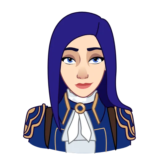 ☺️ Эмодзи «Vi & Caitlyn» для Telegram