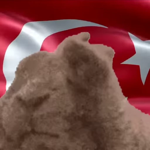 🇹🇷 Стикер «VIBE flag» для Telegram