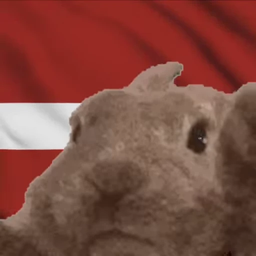 🇱🇻 Стикер «VIBE flag» для Telegram