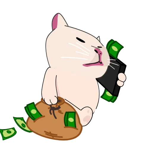 🏃‍♂️ Стикер «Vibe cat made» для Telegram