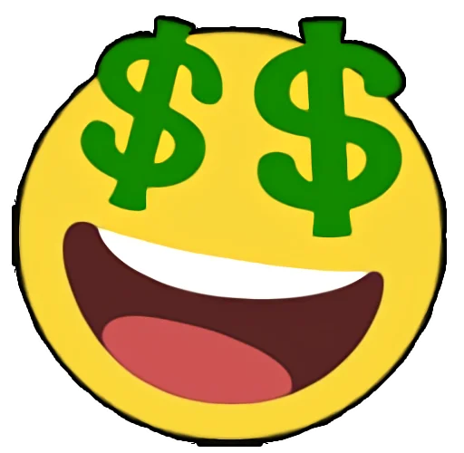 🤑 Стикер «Viber Emoticons» для Telegram