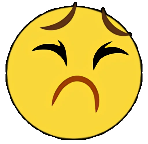 ☹️ Стикер «Viber Emoticons» для Telegram