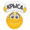 Стикер 48 😍 Набор эмоджи с колобками из Viber