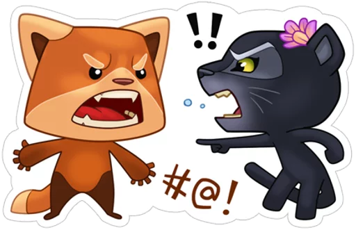 😡 Стикер «Viber Family» для Telegram