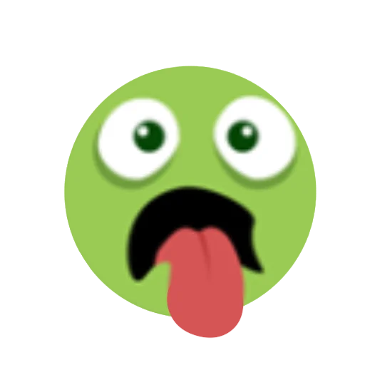 🤢 Стикер «вайбер» для Telegram