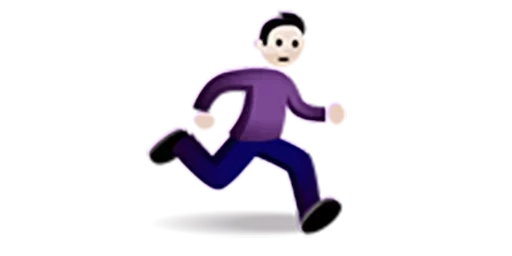 🏃 Стикер «viber» для Telegram