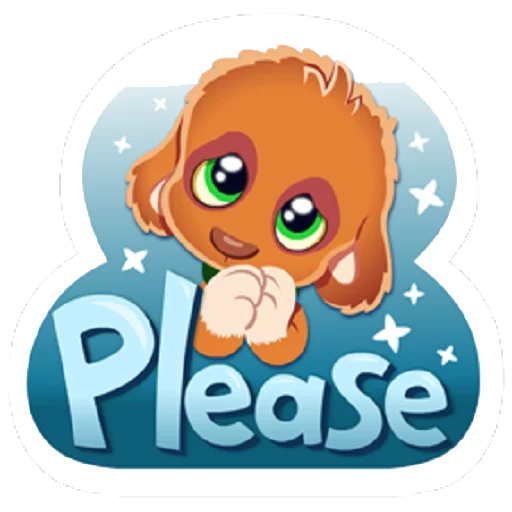 🙏 Стикер «vibs» для Telegram