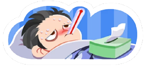 😨 Стикер «vibs» для Telegram