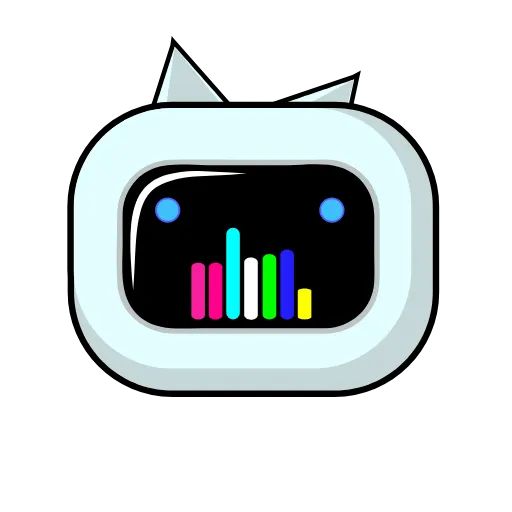 📻 Стикер «vibin&; to music» для Telegram