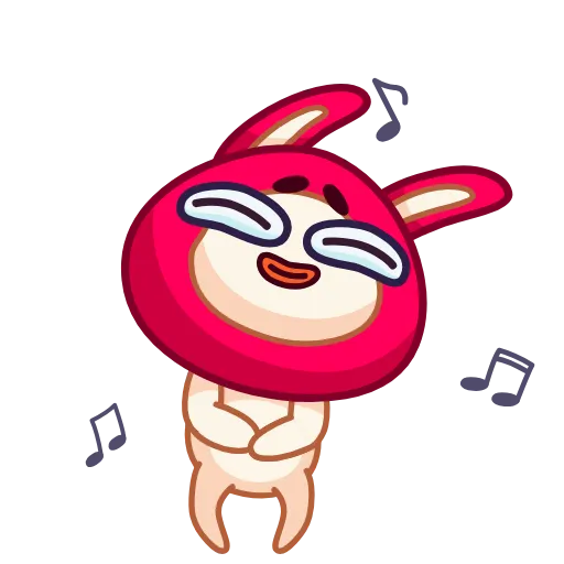 🕺 Стикер «vibin&; to music» для Telegram