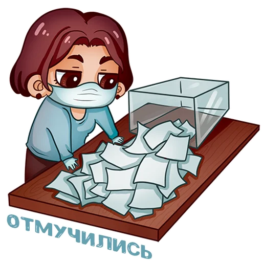 🥵 Стикер «Выборный» для Telegram