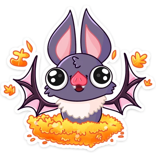 🦇 Стикер «Малютка Вик» для Telegram
