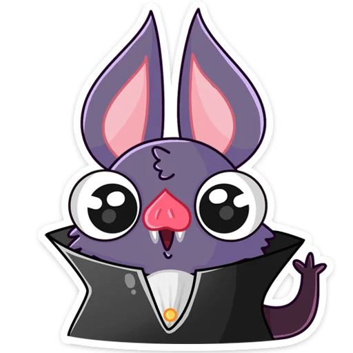🦇 Стикер «Малютка Вик» для Telegram