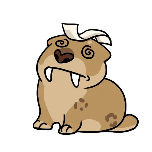 😵‍💫 Стикер «VictorBun» для Telegram