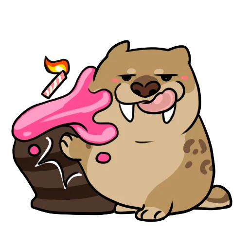 🎂 Стикер «VictorBun» для Telegram