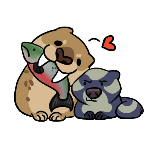 🐟 Стикер «VictorBun» для Telegram