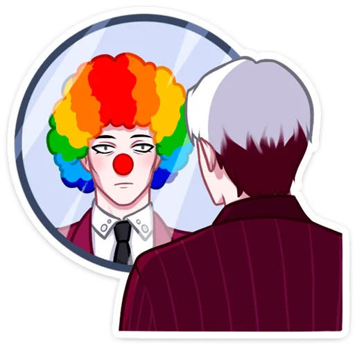 🤡 Стикер «Виктор» для Telegram