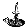 🕯 Эмодзи «Заглядывайте →» для Telegram