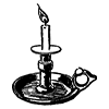 🕯 Эмодзи «Заглядывайте →» для Telegram