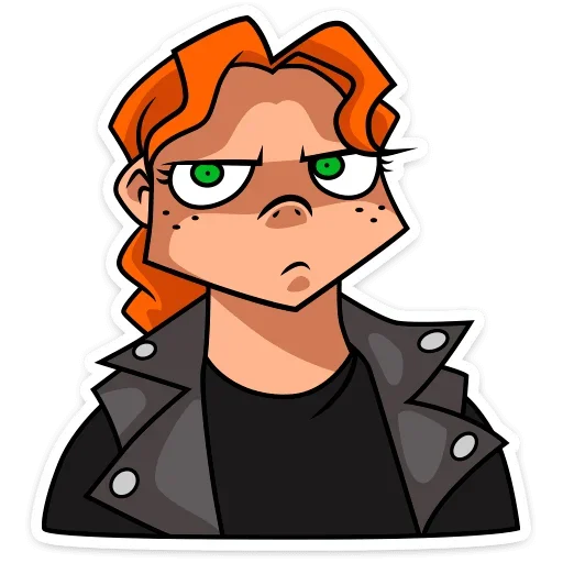 😐 Стикер «Виктория» для Telegram