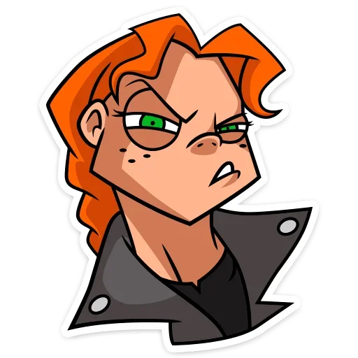 🤨 Стикер «Виктория» для Telegram