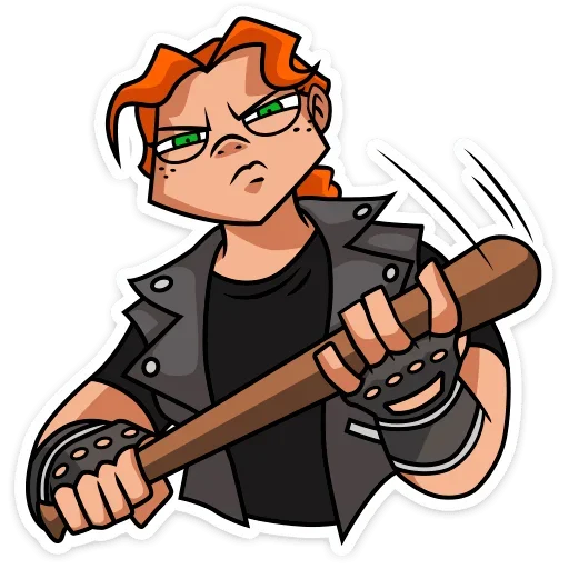 😡 Стикер «Виктория» для Telegram