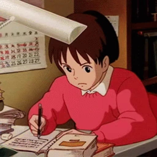 👩‍🏫 Стикер «Studio Ghibli» для Telegram