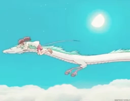 🐲 Стикер «Studio Ghibli» для Telegram
