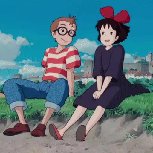 👫 Стикер «Studio Ghibli» для Telegram