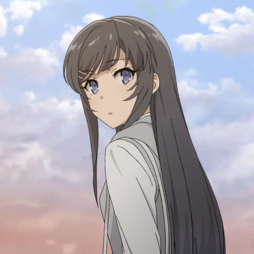 🙁 Стикер «Mai Sakurajima» для Telegram