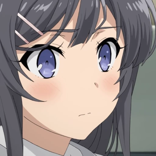 🥺 Стикер «Mai Sakurajima» для Telegram