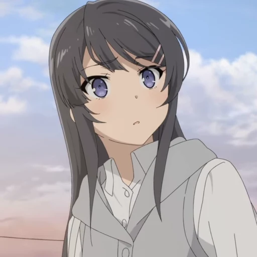 😦 Стикер «Mai Sakurajima» для Telegram