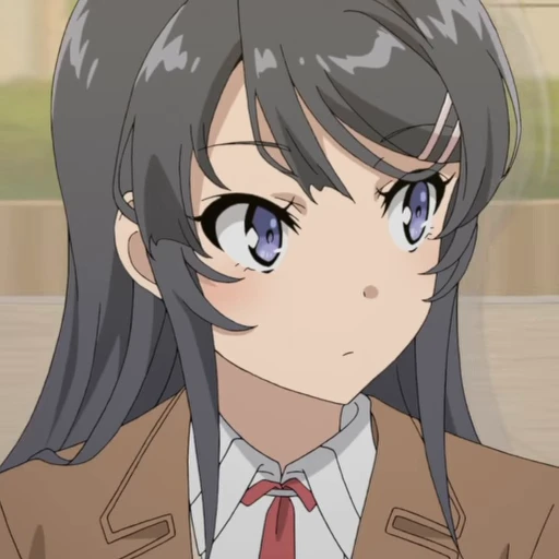 😟 Стикер «Mai Sakurajima» для Telegram