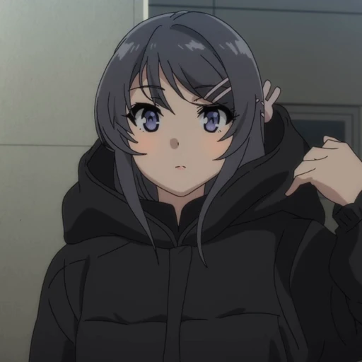 🎩 Стикер «Mai Sakurajima» для Telegram