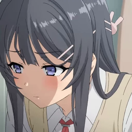 😊 Стикер «Mai Sakurajima» для Telegram