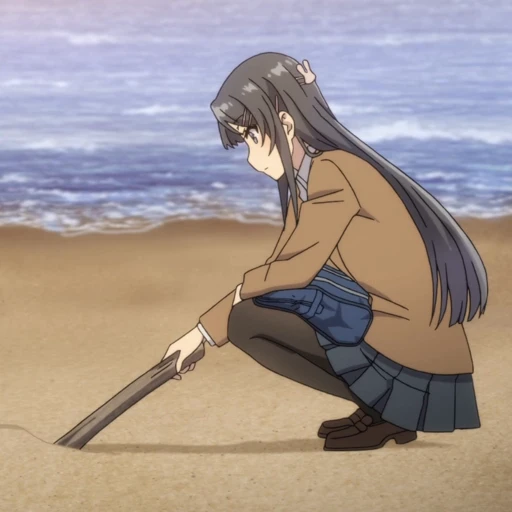 🪄 Стикер «Mai Sakurajima» для Telegram