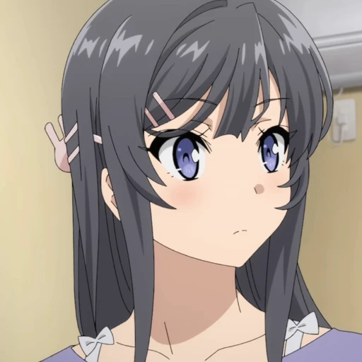 🤔 Стикер «Mai Sakurajima» для Telegram