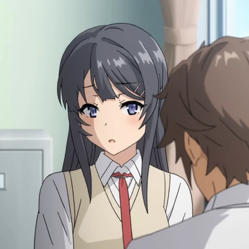 😏 Стикер «Mai Sakurajima» для Telegram