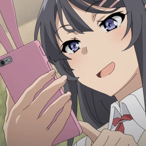 😏 Стикер «Mai Sakurajima» для Telegram