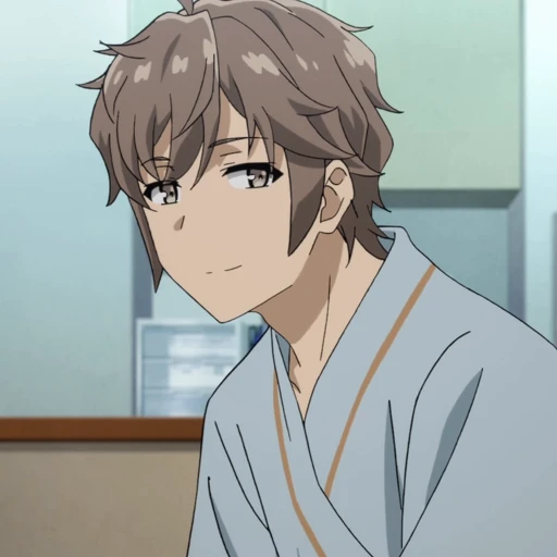 🙂 Стикер «Sakuta Azusagawa» для Telegram