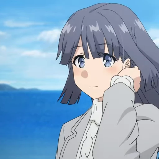 👋 Стикер «Sakuta Azusagawa» для Telegram