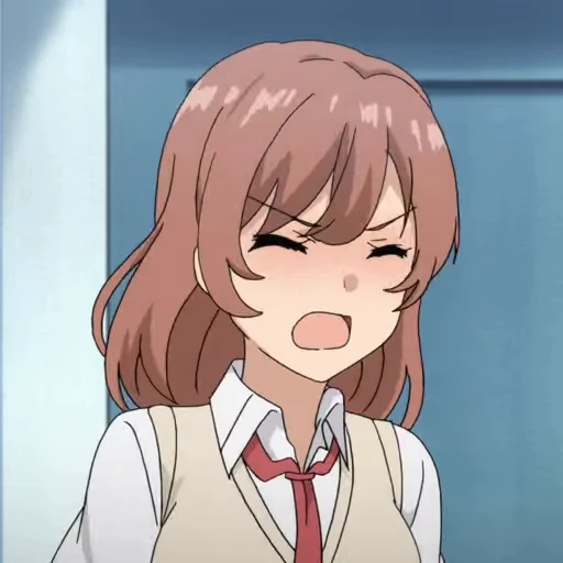 😊 Стикер «Sakuta Azusagawa» для Telegram