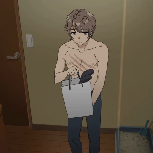 📦 Стикер «Sakuta Azusagawa» для Telegram