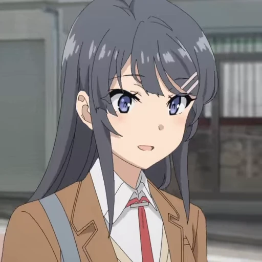 🙂 Стикер «Sakuta Azusagawa» для Telegram