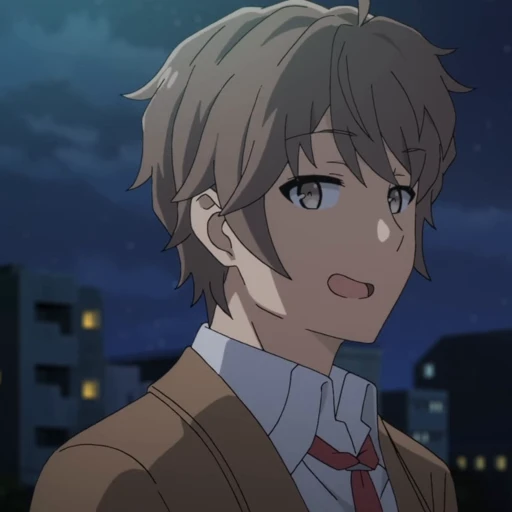 😏 Стикер «Sakuta Azusagawa» для Telegram