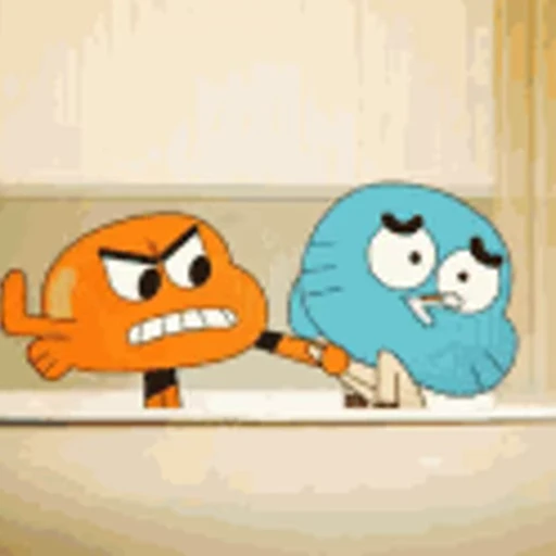 😡 Стикер «Darwin Watterson» для Telegram