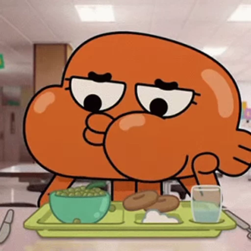 😋 Стикер «Darwin Watterson» для Telegram